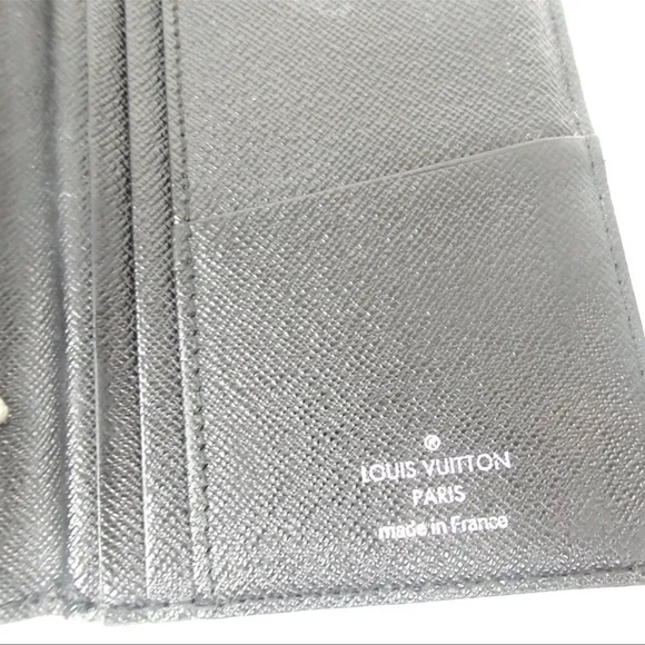 AUTH LOUIS VUITTON Damier Graphite Brazza Portefeuille Wallet - Picture 7 of 9